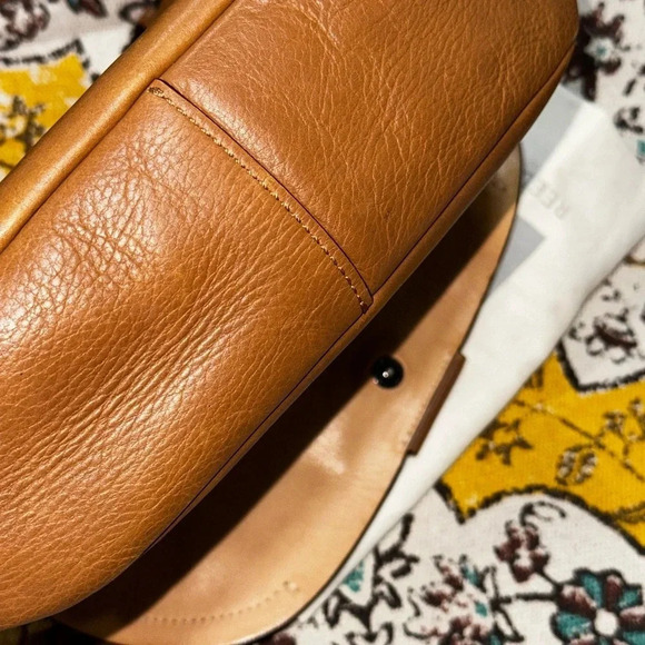 Reed Krakoff Tan Leather Top Handle & Crossbody Bag - Picture 7 of 8